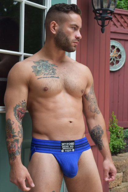 Breedwell Cumdump Jock- Blue