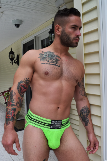 Breedwell Cumdump Jock- Neon Green